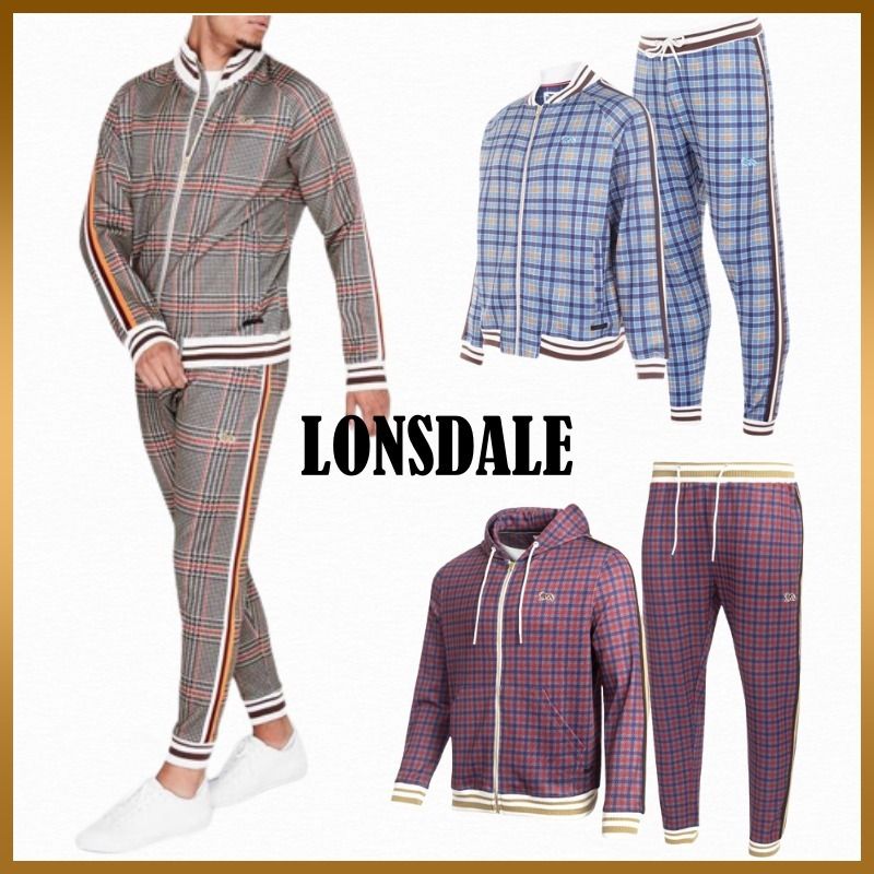 ロンズデール Lonsdale スイングトップ ベージュ Mサイズ 刺繍