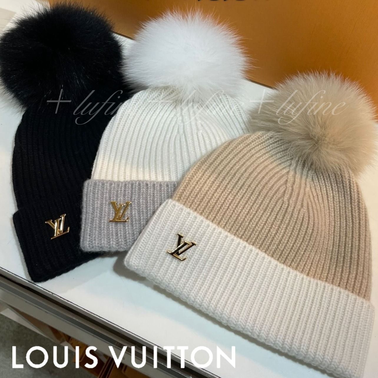 ルイヴィトンニット帽