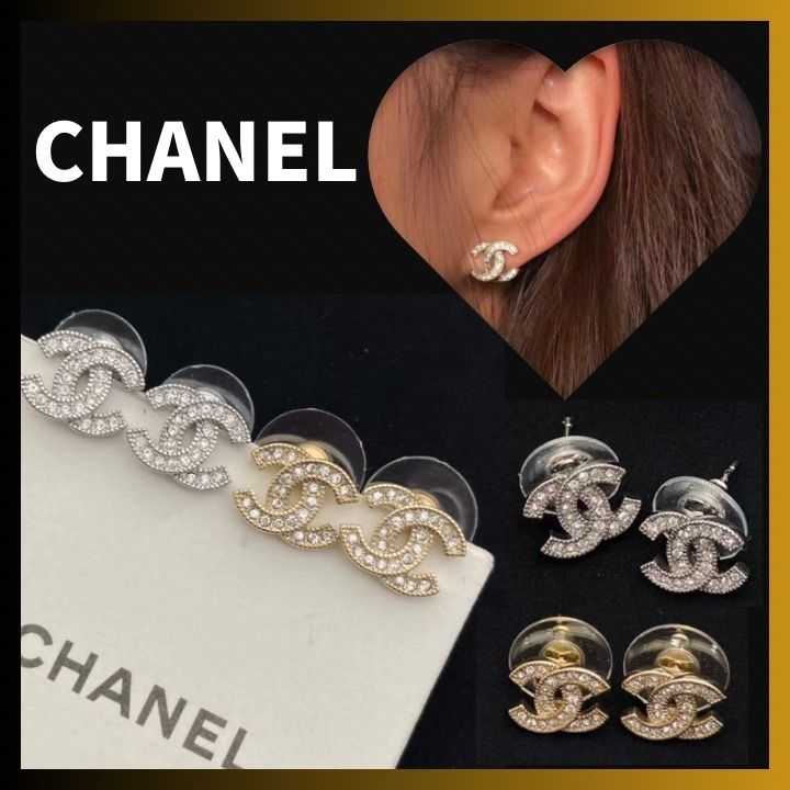 CHANEL ピアス ゴールド