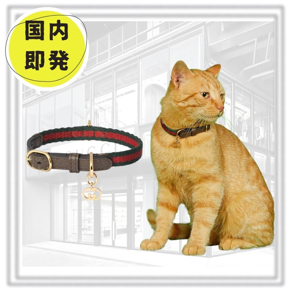 国内即発*GUCCI*グッチ*エクストラスモール ペット カラー (GUCCI/首輪
