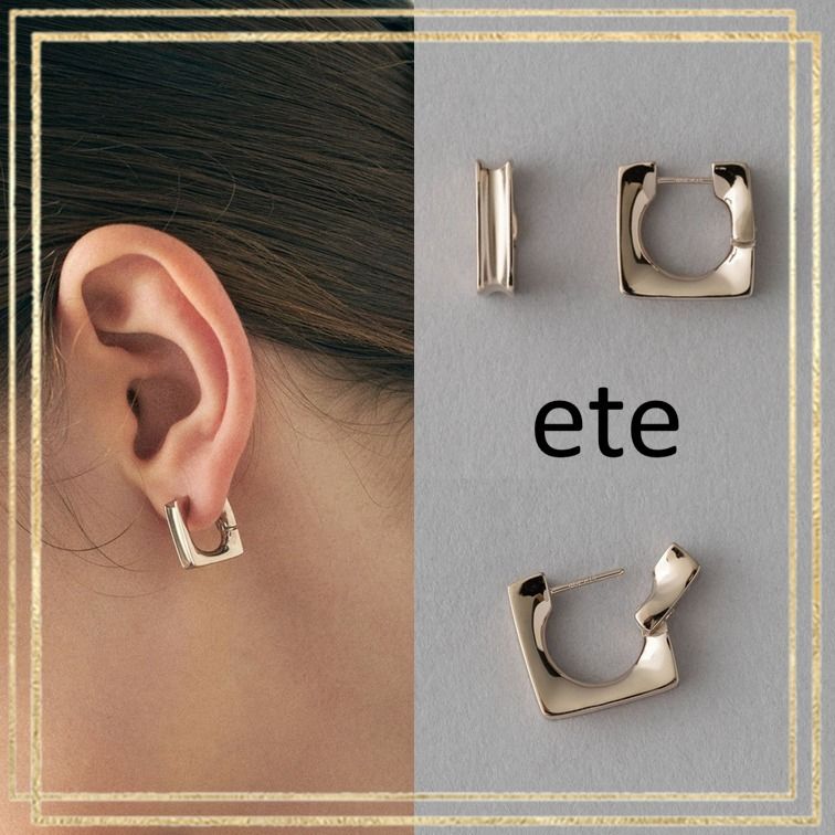 ロウ ハグピアス ete [ロウ] スクエア ハグピアス 【公式通販】