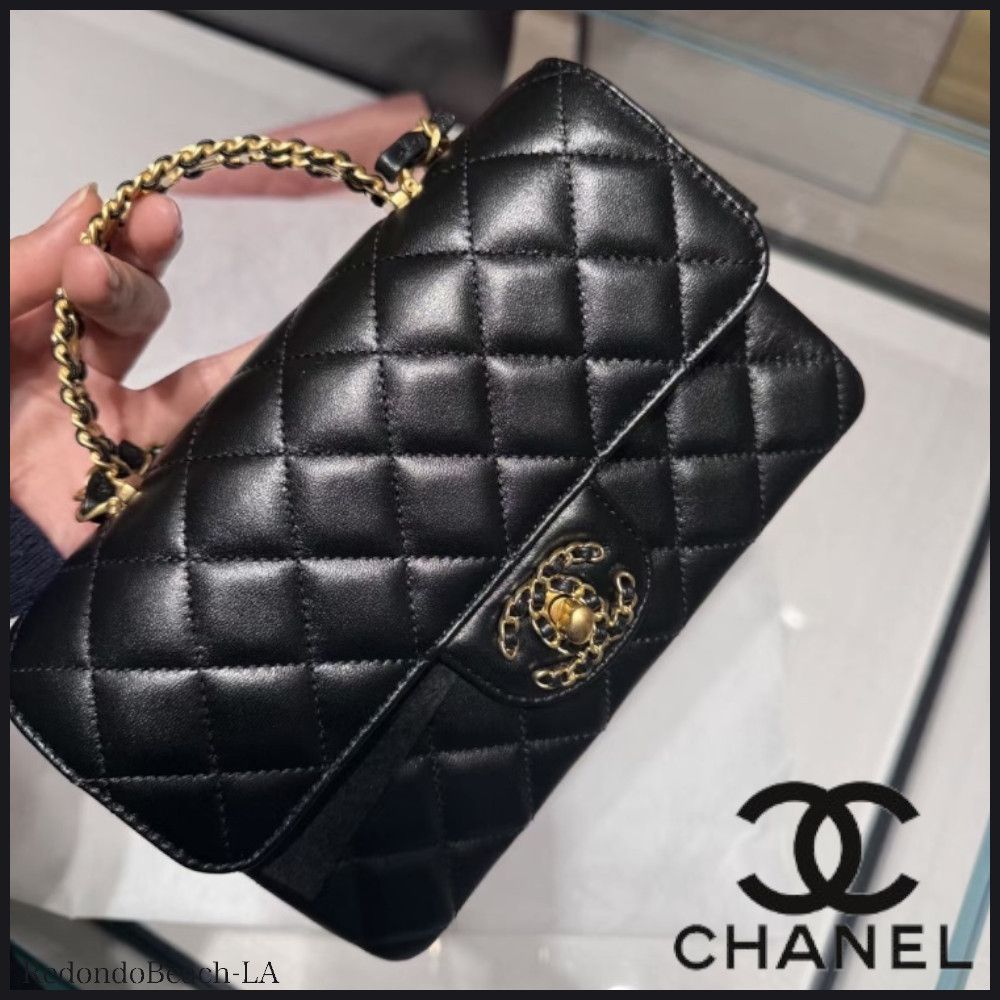 ハンドルが最強可愛い】CHANEL☆ショルダーバック☆嬉しい2WAY (CHANEL