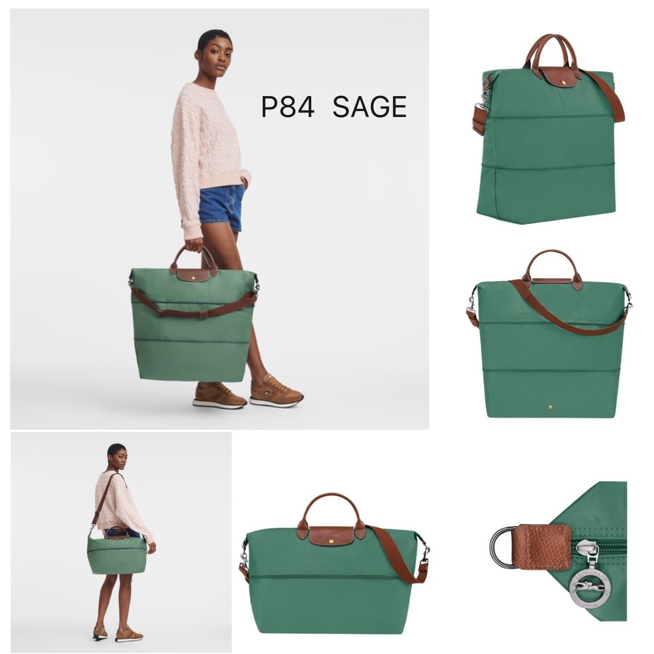 国内発送♡伸縮自在 Longchamp*2way*ショルダーバック 旅行 (Longchamp