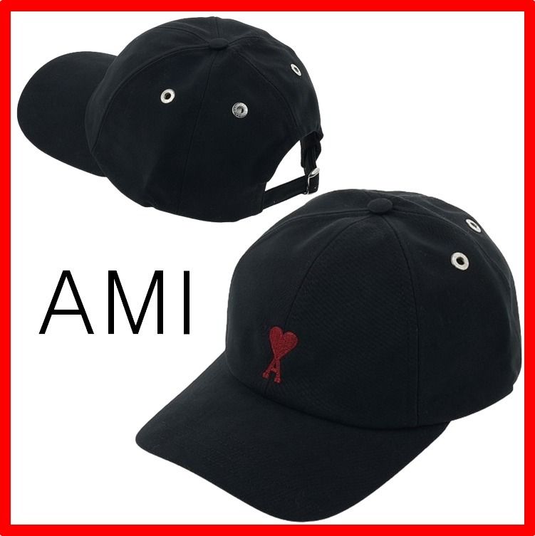 公式】韓国限定 チェウシク x AMI コラボ(Unisex) Ws Denim Cap - Bleu