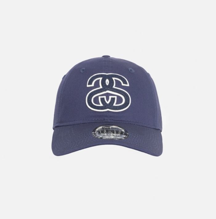 ☆関税込☆STUSSY☆NEW ERA 9TWENTY SS APPLIQUE☆キャップ☆ (STUSSY