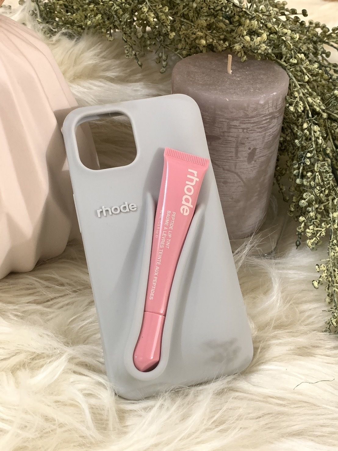 再入荷 在庫僅かrhode リップケース+お好きなリップ1本 ヘイリー