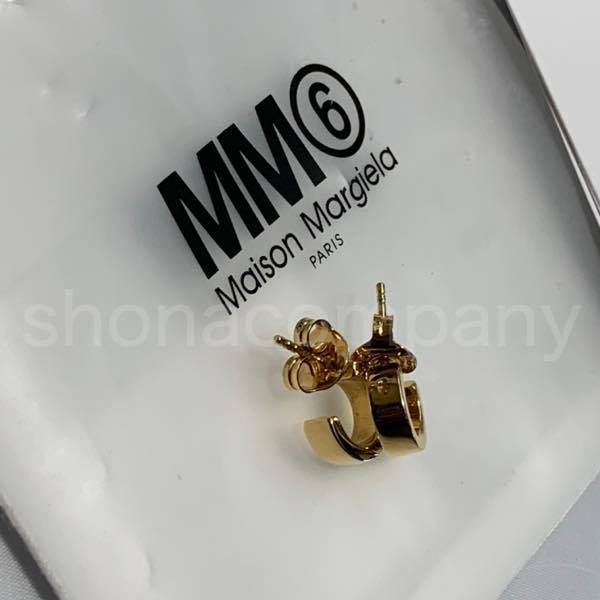 関税込】◇MM6 MAISON MARGIELA マルジェラ◇フープ ピアス (MM6