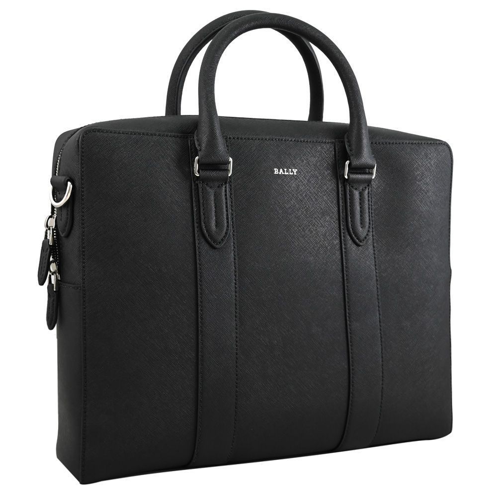 洗練された バリー ビジネスバッグ DAYRE.O レザー ロゴ 都会的 (BALLY