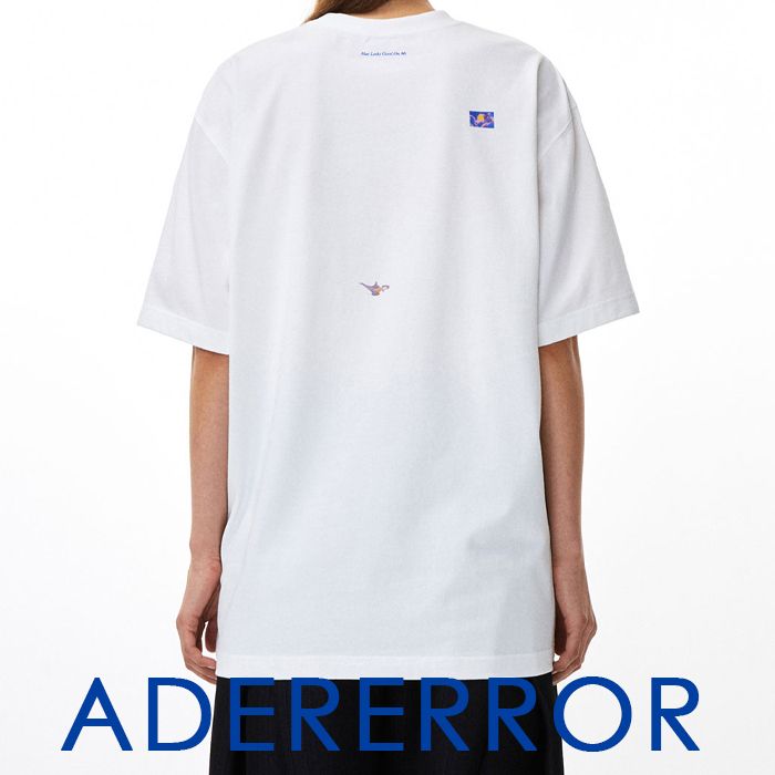 ADER ERROR アーダーエラー ジーニー Tシャツ01 OFF WHITE (ADERERROR