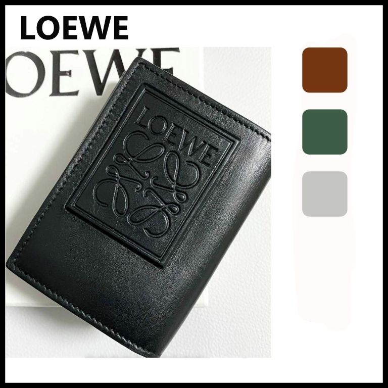 LOEWE 三つ折財布 公式 アナグラム トライフォールド ウォレット LOEWE