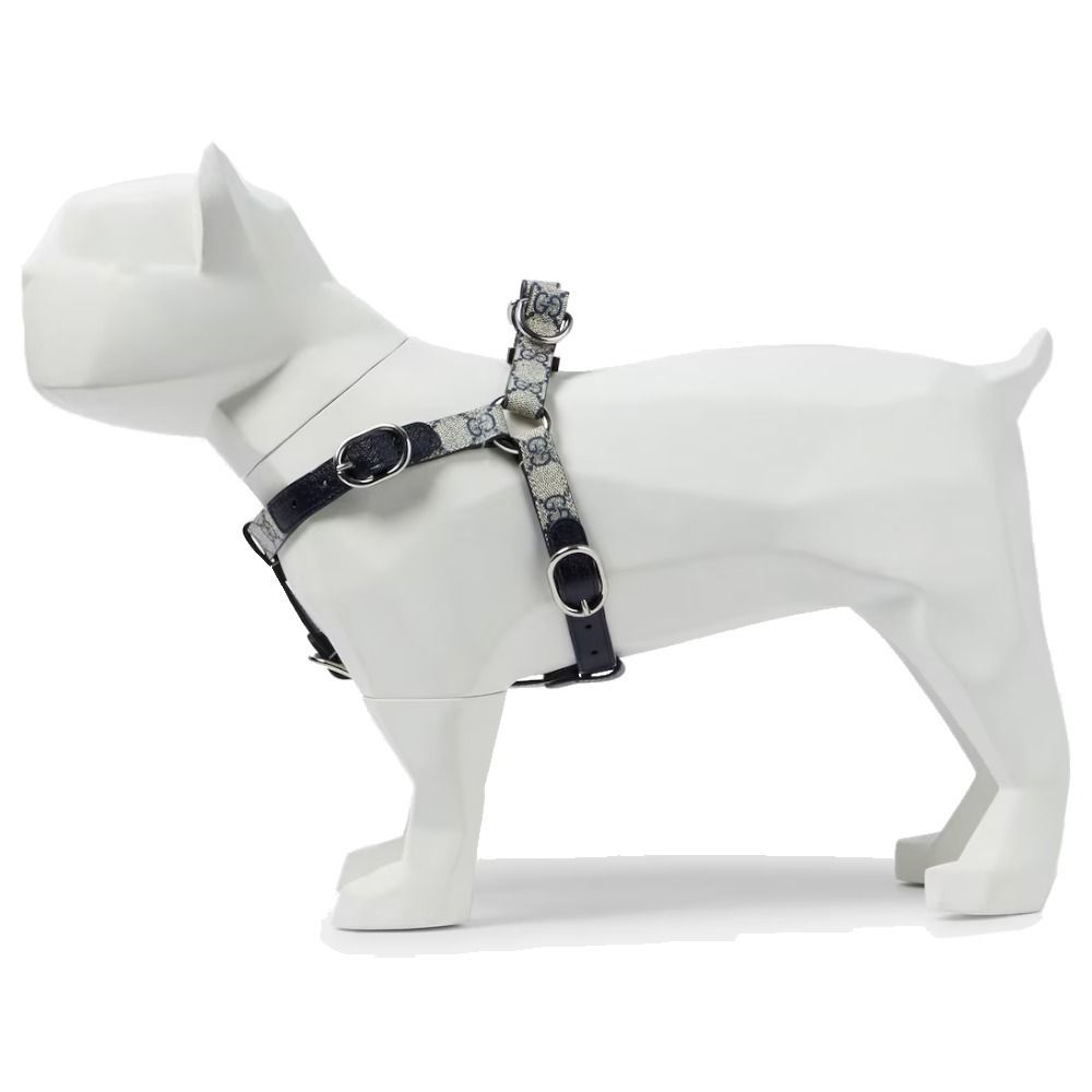 GUCCI ペット ハーネス サイズ S GUCCI】GG canvas dog harness S/M