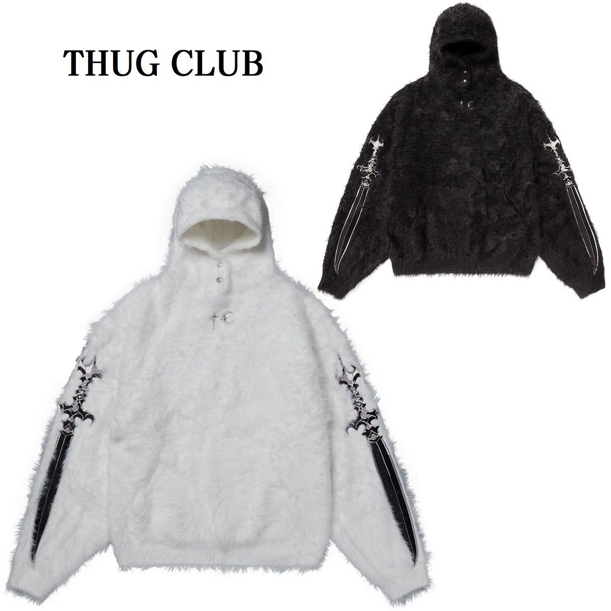 Thug Club】Pack Fur Sword Hoodie (Thug Club/パーカー・フーディ