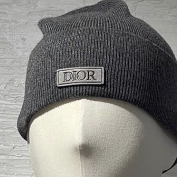 Dior 最新作 ビーニー お洒落 ニット帽 カシミヤ100% DIOR ICONS (Dior