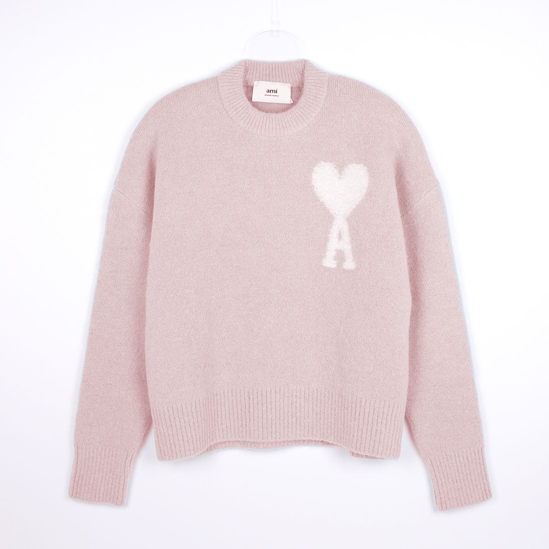 ami paris ニット帽 ピンク 袋付き ニット帽 ピンク系 AMI PARIS(アミ