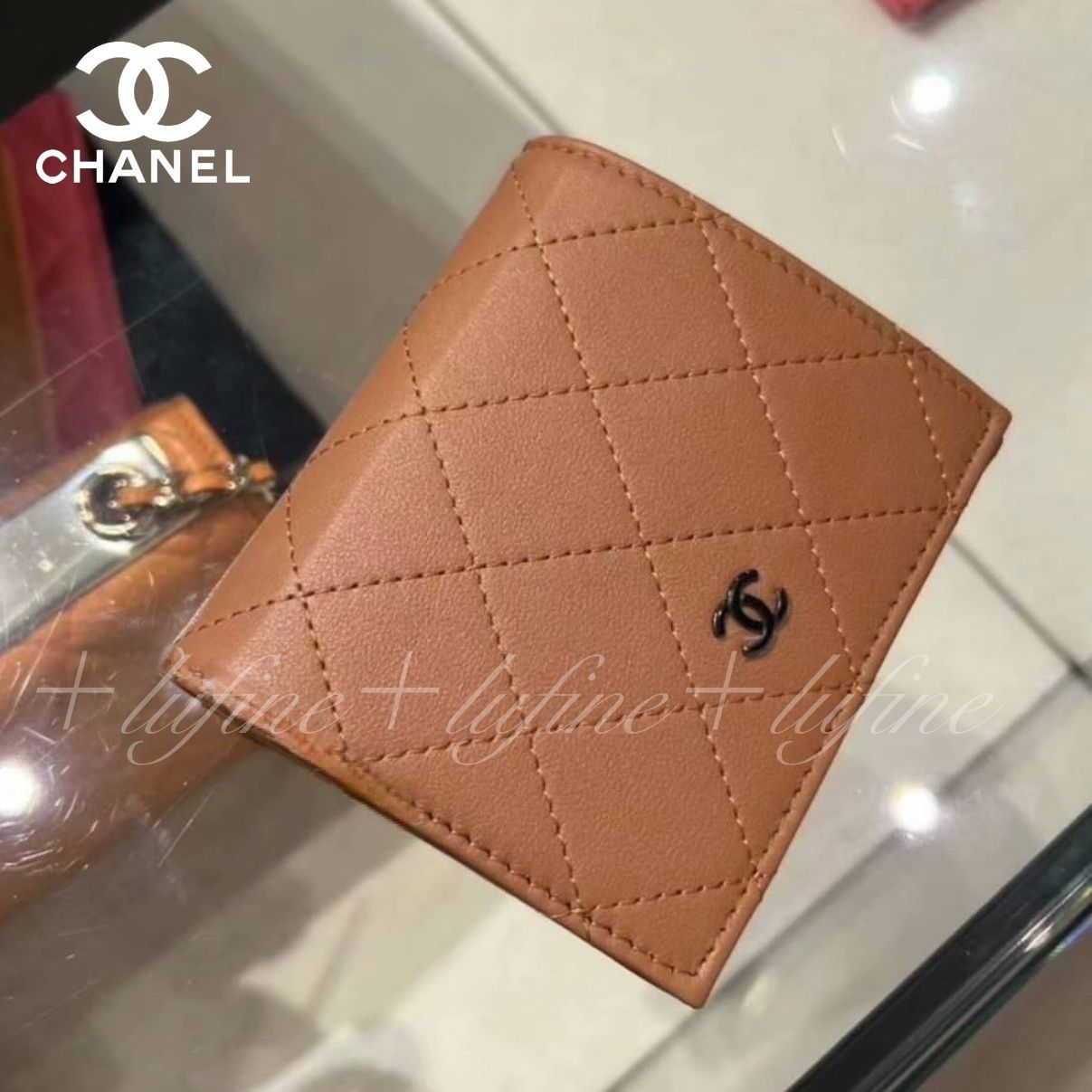 新作！】CHANEL/シャネル 折りたたみ財布 オールブラック (CHANEL