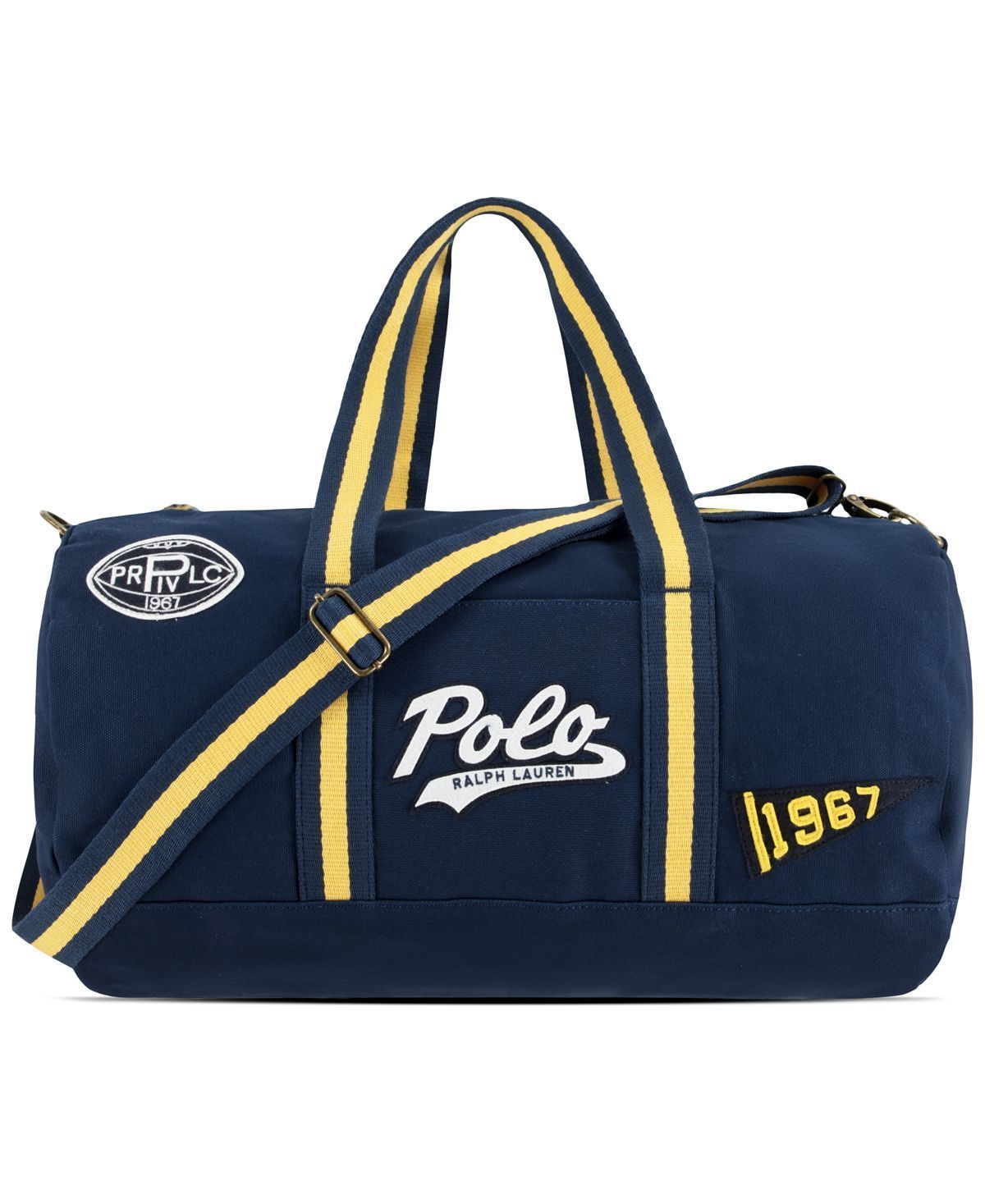 新作 ポロラルフローレン バーシティダッフルバックトート (Ralph