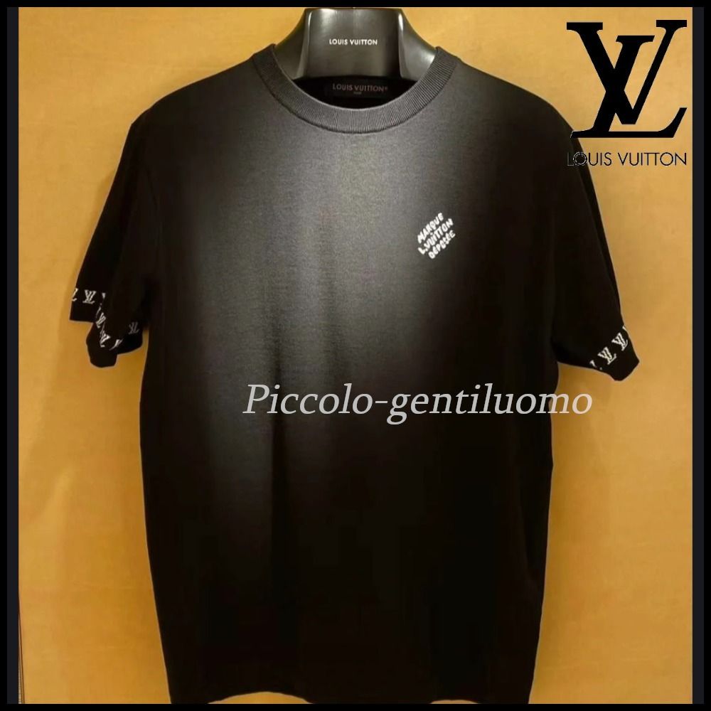 シンプルで使いやすい♪】ルイヴィトン Tシャツ 半袖 シンプル (Louis
