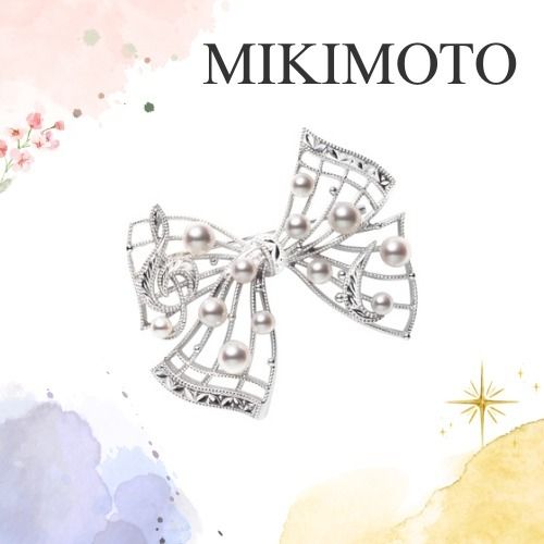 ミキモトブローチ五線譜