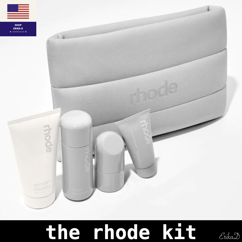 日本未上陸♪【rhode】オリジナルポーチ&スキンケアセット (rhode skin