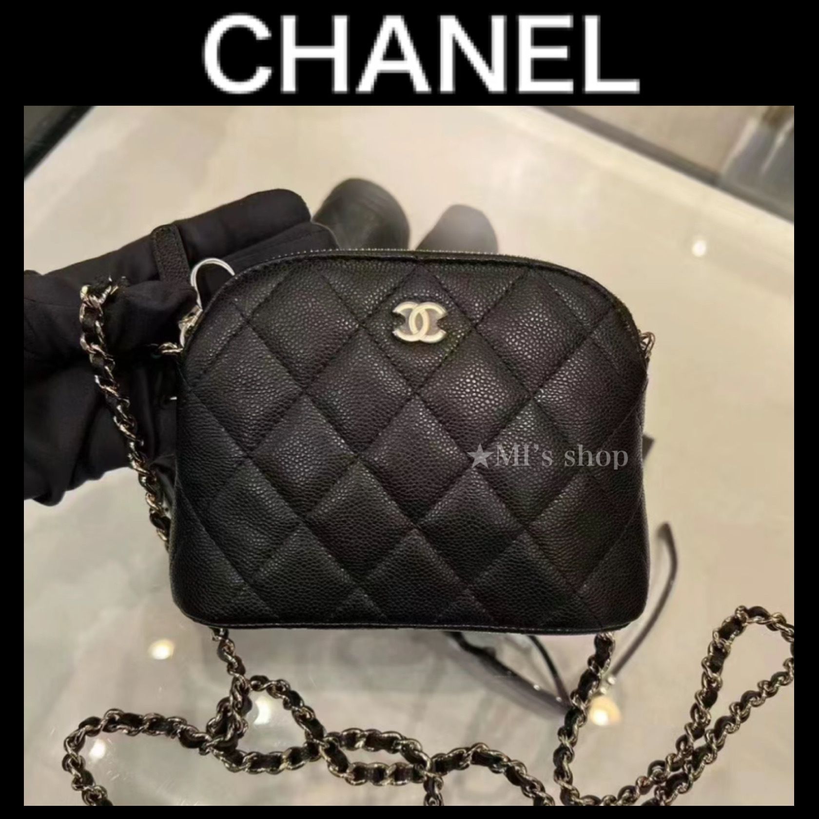 かわいいサイズ感♪】CHANEL ミニバッグ チェーン クラッチ (CHANEL