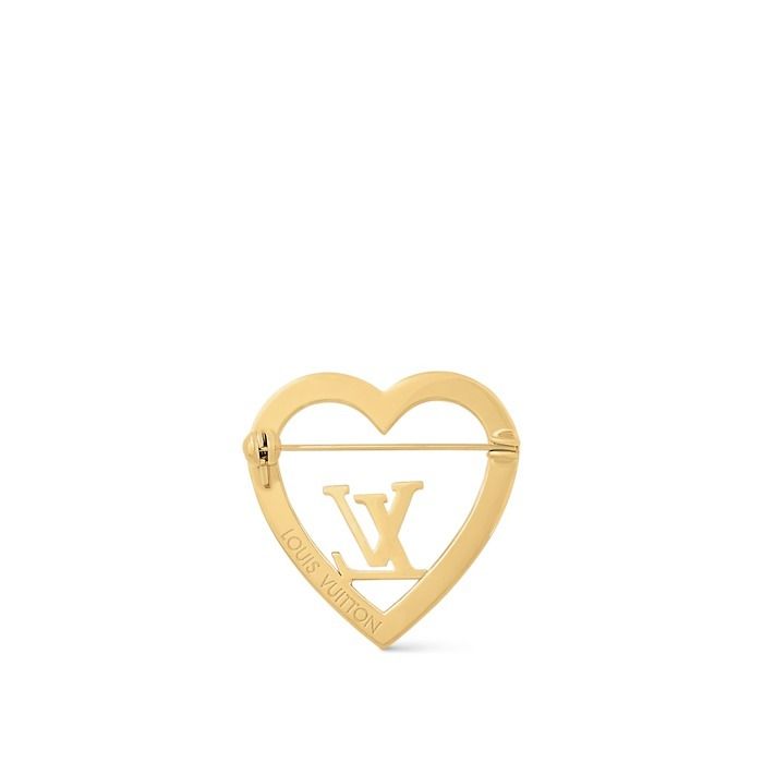 LOUIS VUITTON ルイヴィトン ブローチ・マイ LV ラブ (Louis Vuitton