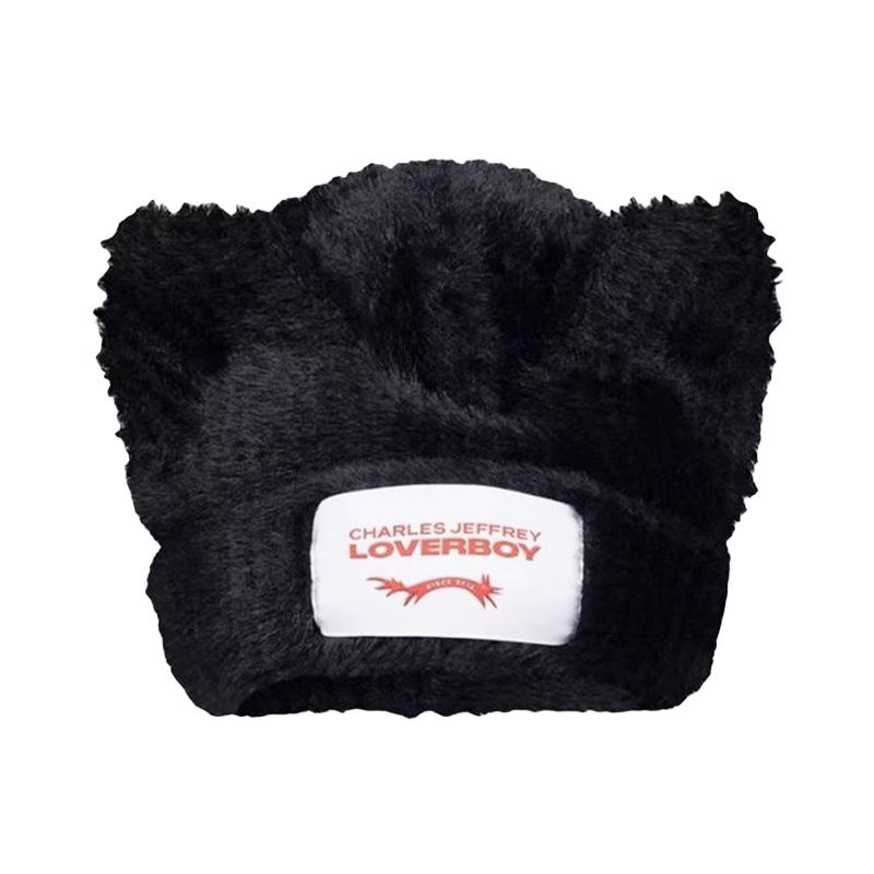 CHARLES JEFFREY LOVERBOY ニット帽 ラバーボーイ ネコ耳 猫 (Charles