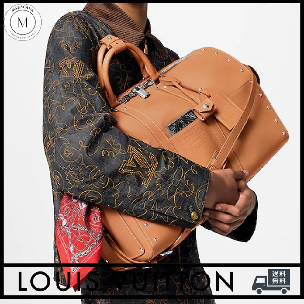 SALE]ヴィトン Vuitton キーポル・バンドリエール 50 (Louis Vuitton