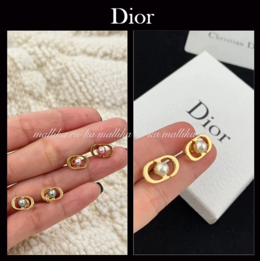 すぐ届く☆国内発【Dior】Petit CD Jolie ミニ スタッドピアス (Dior
