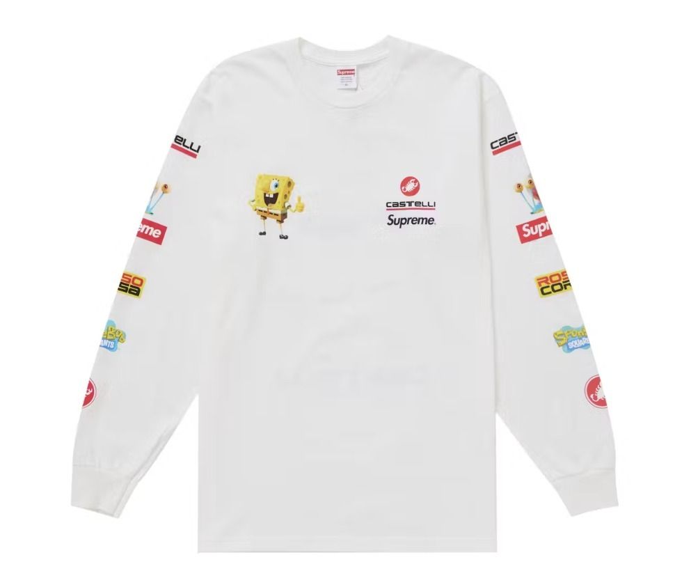 Supreme スポンジボブ ロングスリーブTシャツ