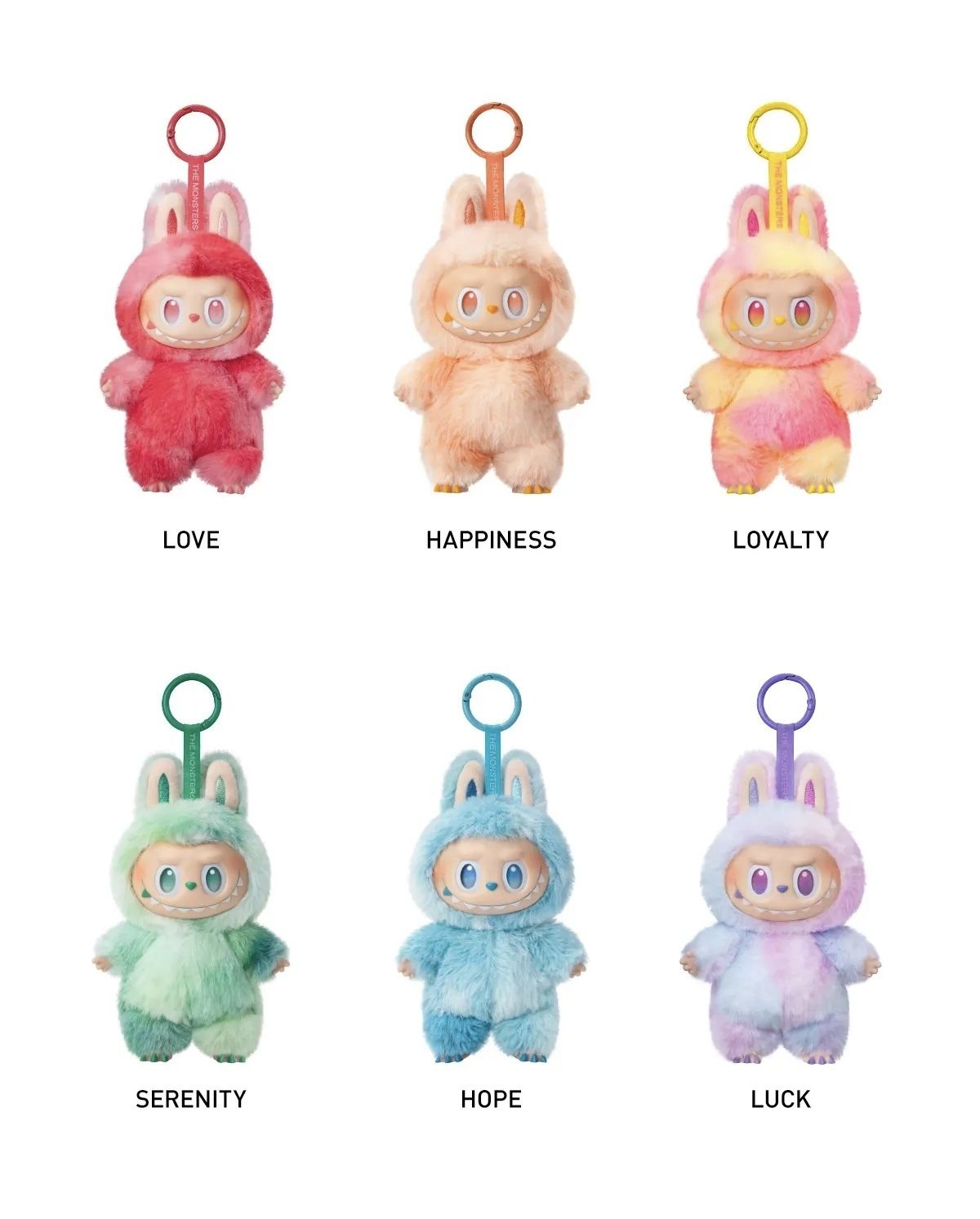 THE MONSTERS Big into Energy ラブブ ぬいぐるみペンダント (POP MART