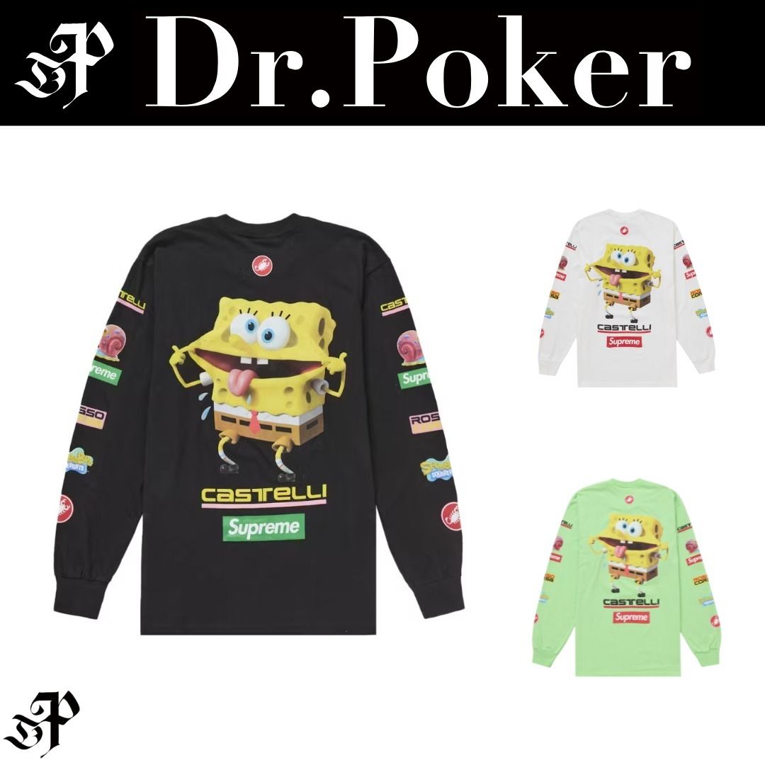 Supreme】スポンジボブ カステリ レーシング ロンT (Supreme/Tシャツ