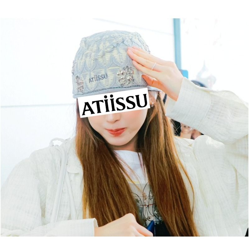 ATiiSSU】韓国人気☆ Sparkle B Beanie (ATiiSSU/ニットキャップ