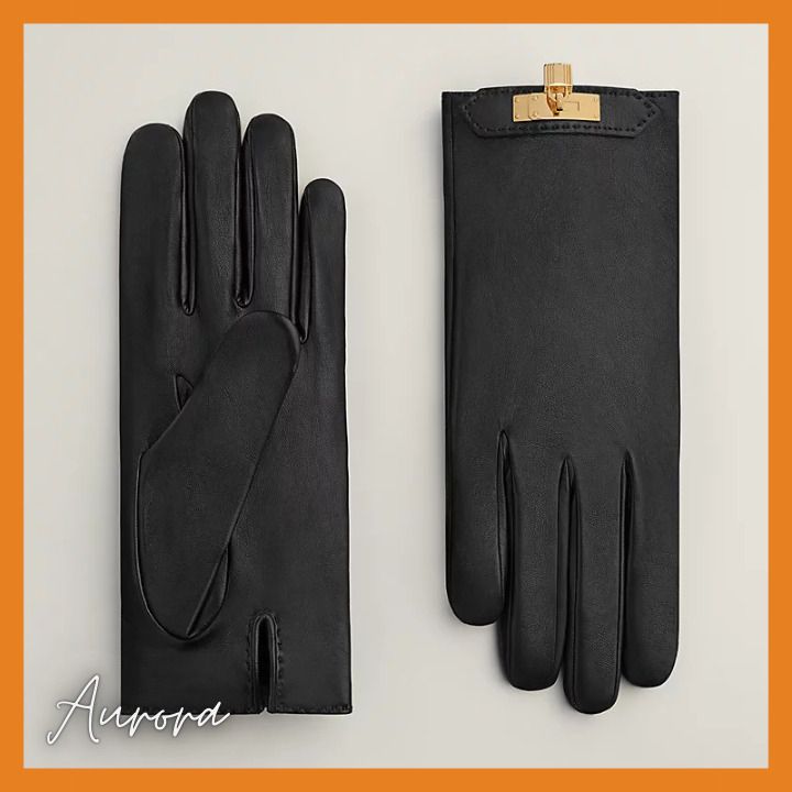 HERMES エルメス フレカンス セリエボタン ニットキャップ＆手袋セット