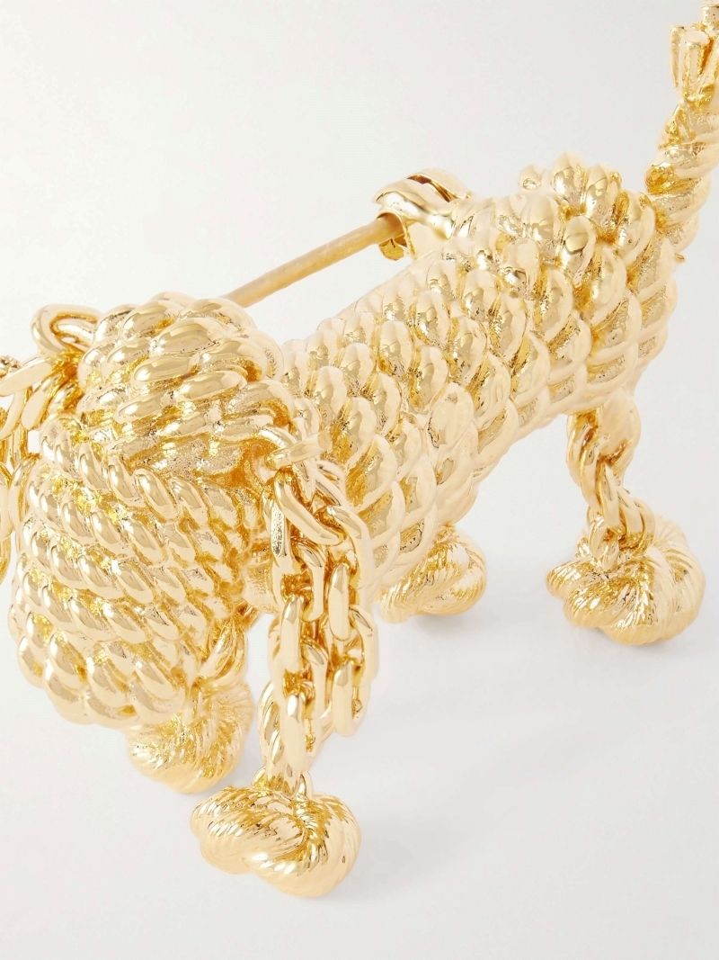 LOEWE】ロエベ ダックスフント ブローチ (LOEWE/ブローチ・コサージュ