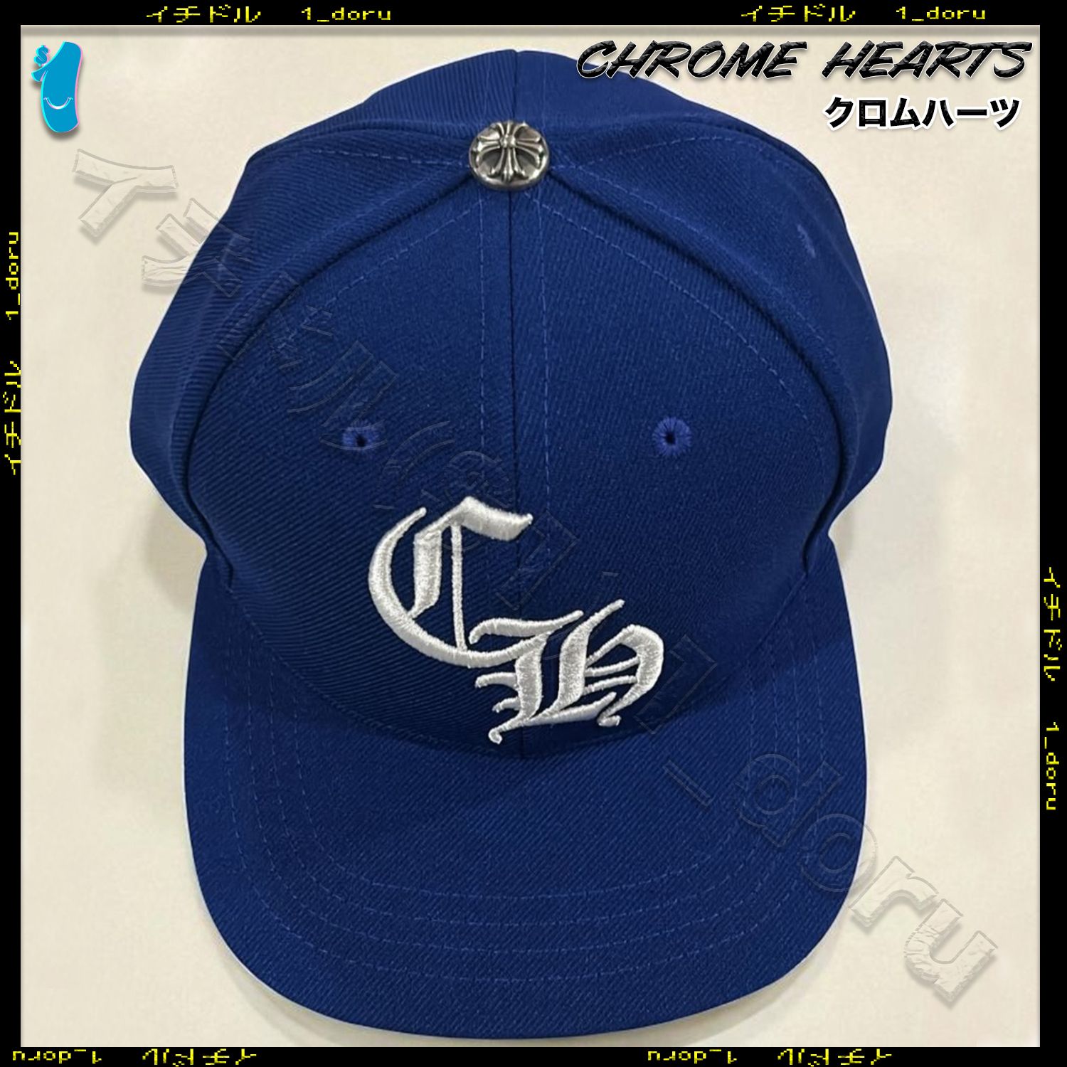 25 新色！ CHROME HEARTS CH キャップ ドジャース カラー CAP (CHROME