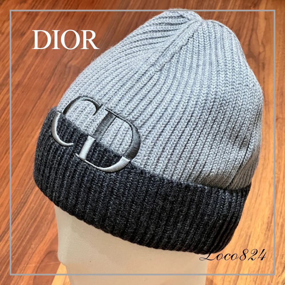 ずっとそばに☆】ディオール CD Icon ビーニー (Dior/ニットキャップ