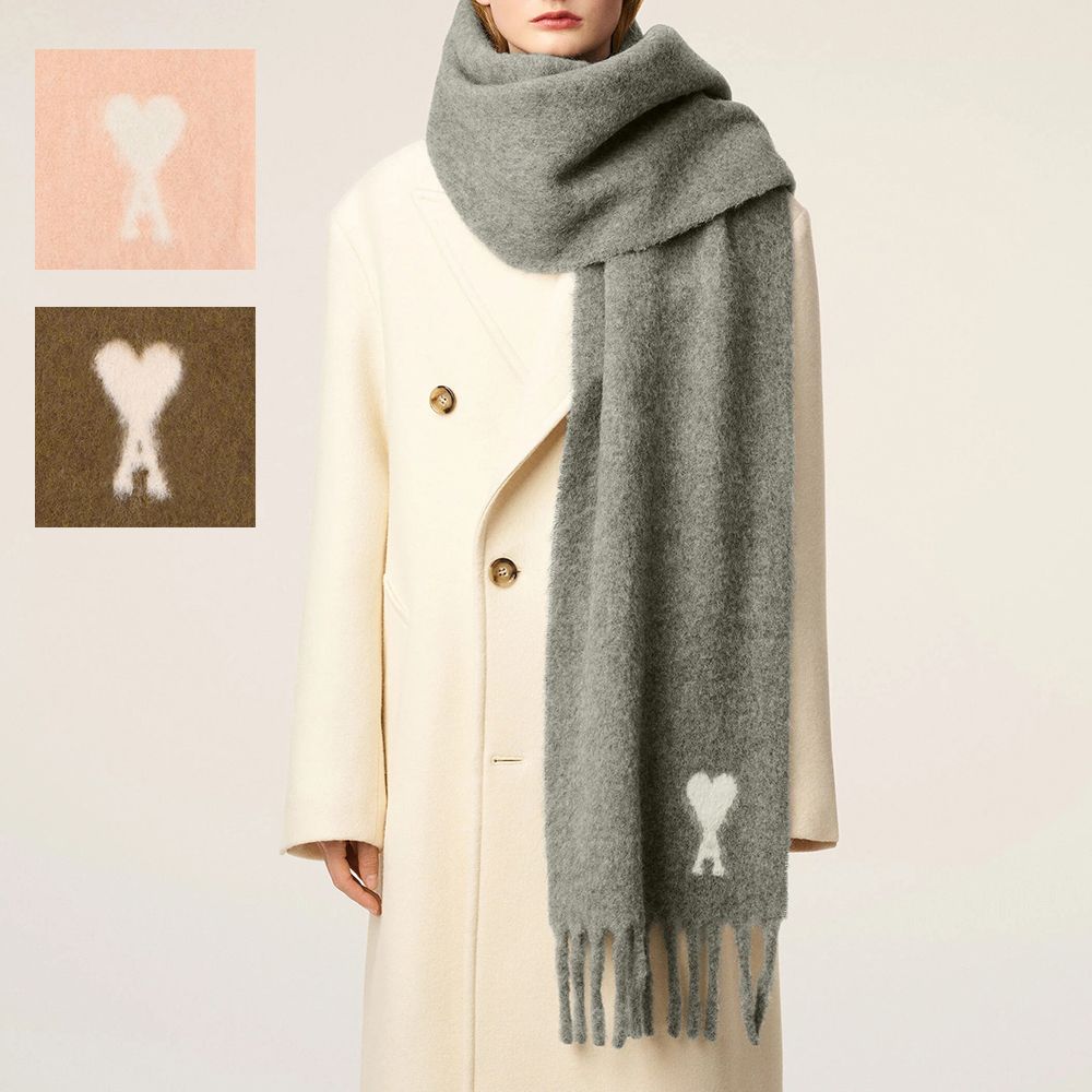 ☆AMI ALPACA SCARF アルパカ スカーフ (AMI PARIS/スカーフ
