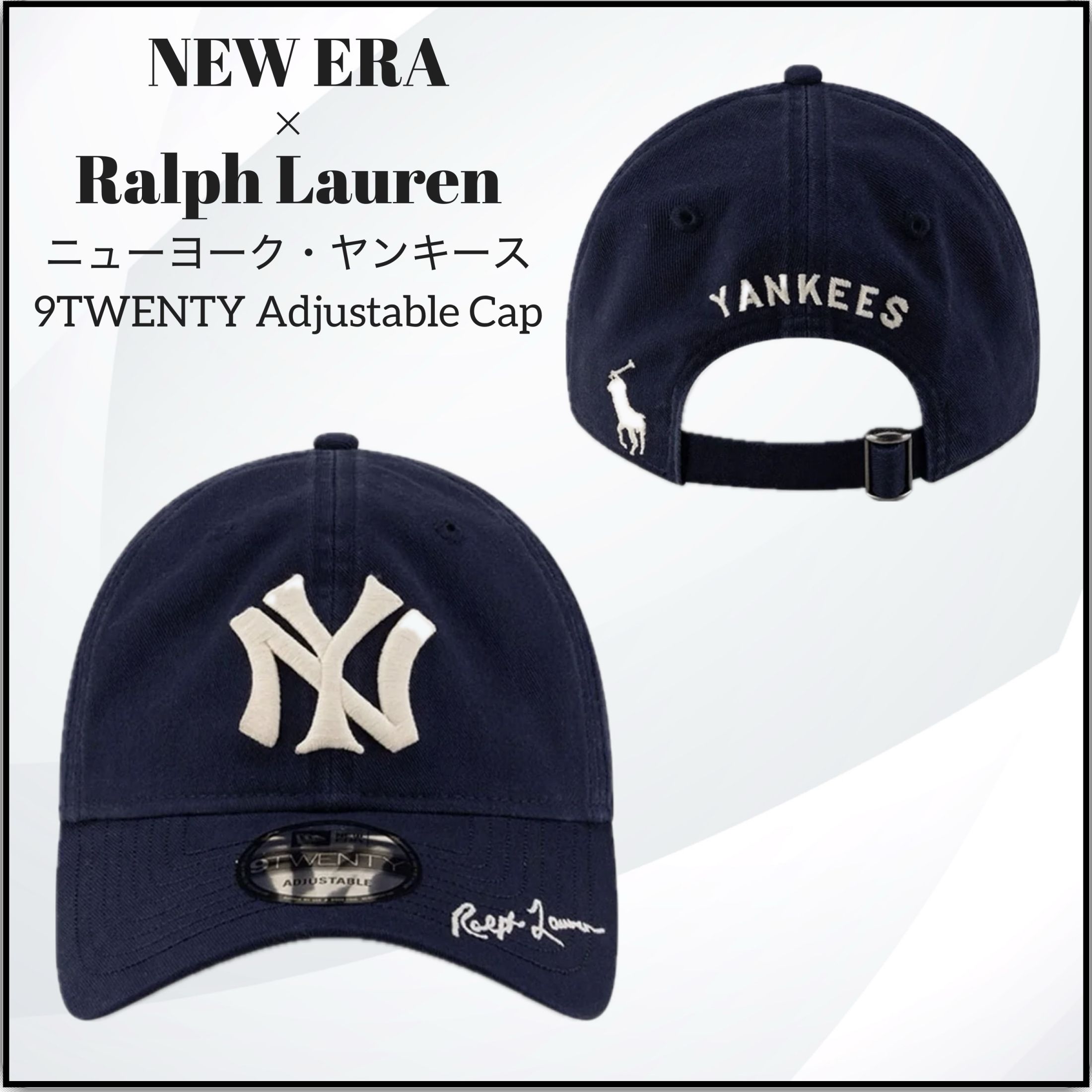 ◇ ラルフローレン × NEW ERA ◇ヤンキース 9TWENTY キャップ◇ (New