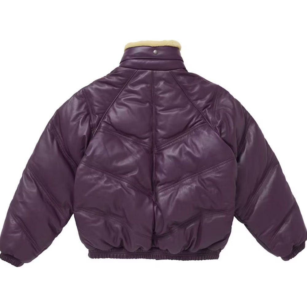 本物保証 /関税・送料無料】Supreme x Schott Leather Puffer (Supreme