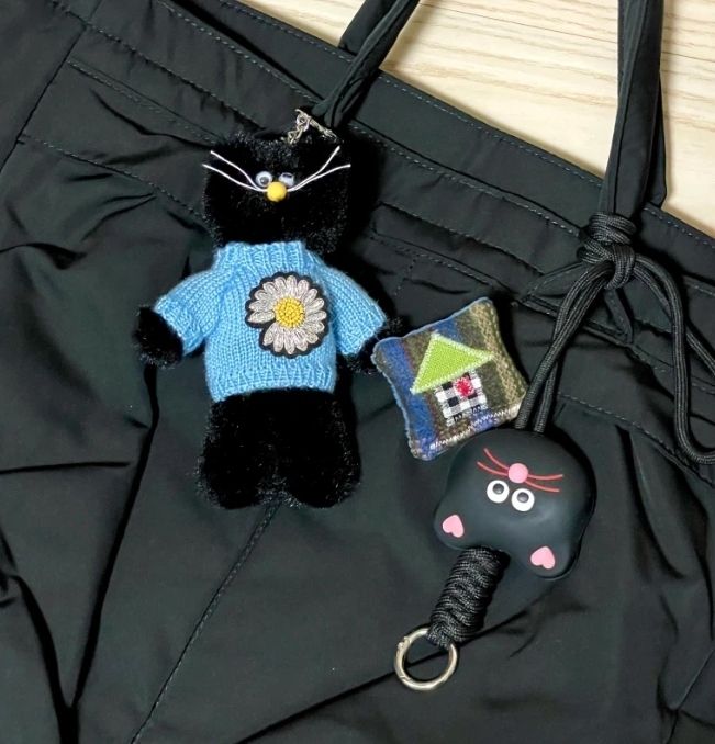 PEACEMINUSONE X MONAMHEEキーリング ノベルティセット5点 Monamhee x