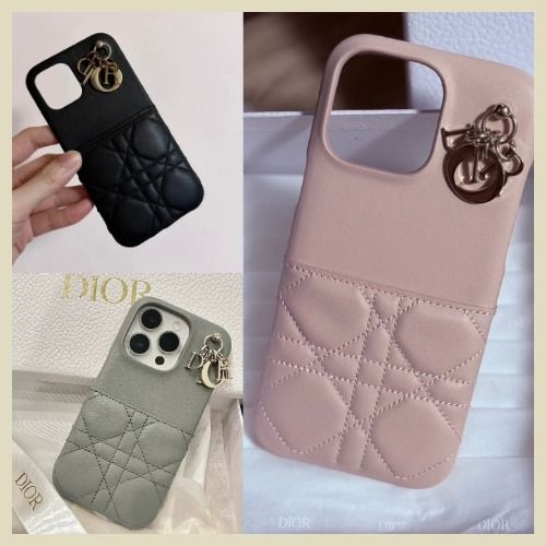 現行モデル✨ Lady Dior iPhone 16pro ケース ピンク DIOR | 【日本