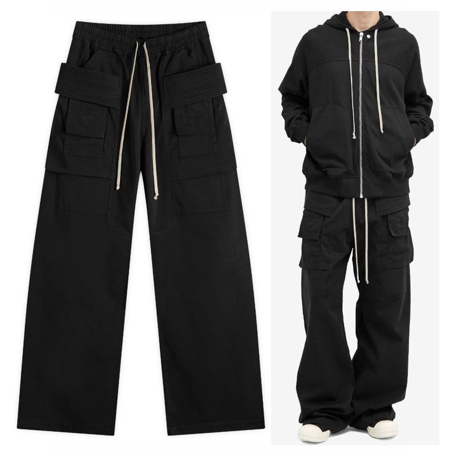 rick owens drkshdwクリーチワイドカーゴパンツ RICK OWENS DRKSHDW