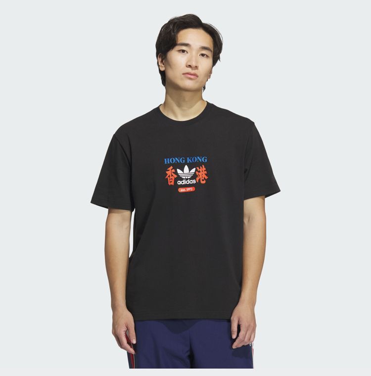adidas】ユニセックス◇香港限定◇OG HK BRAND TEE半袖Tシャツ (adidas