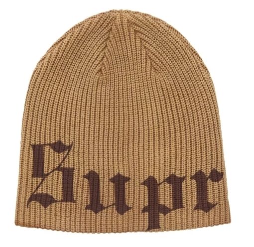 25SS Week5☆Supreme Old English Printed Beanie (Supreme/ニット
