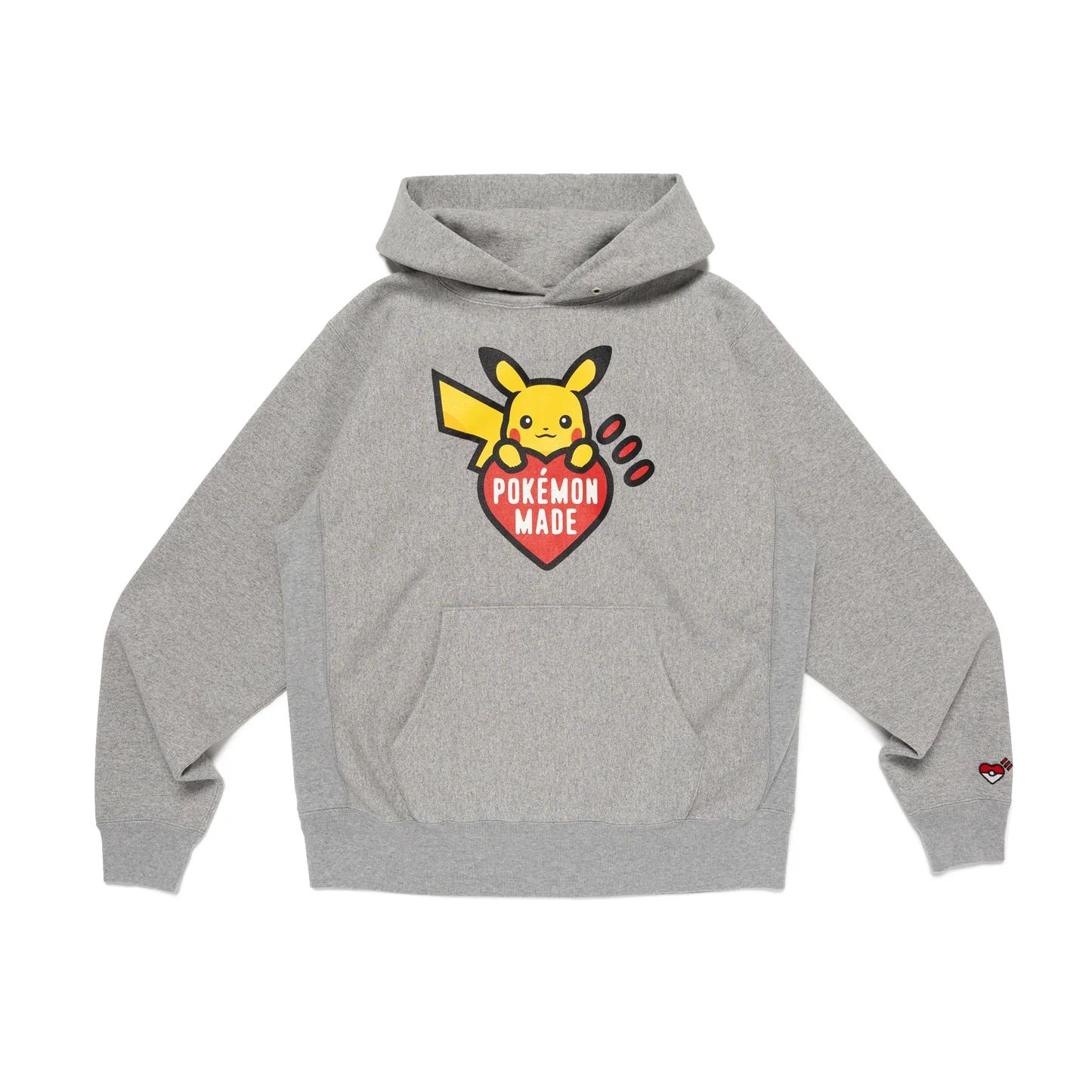 Human Made】POKEMON MADE HEAVYWEIGHT HOODIE GRAY (HUMAN MADE