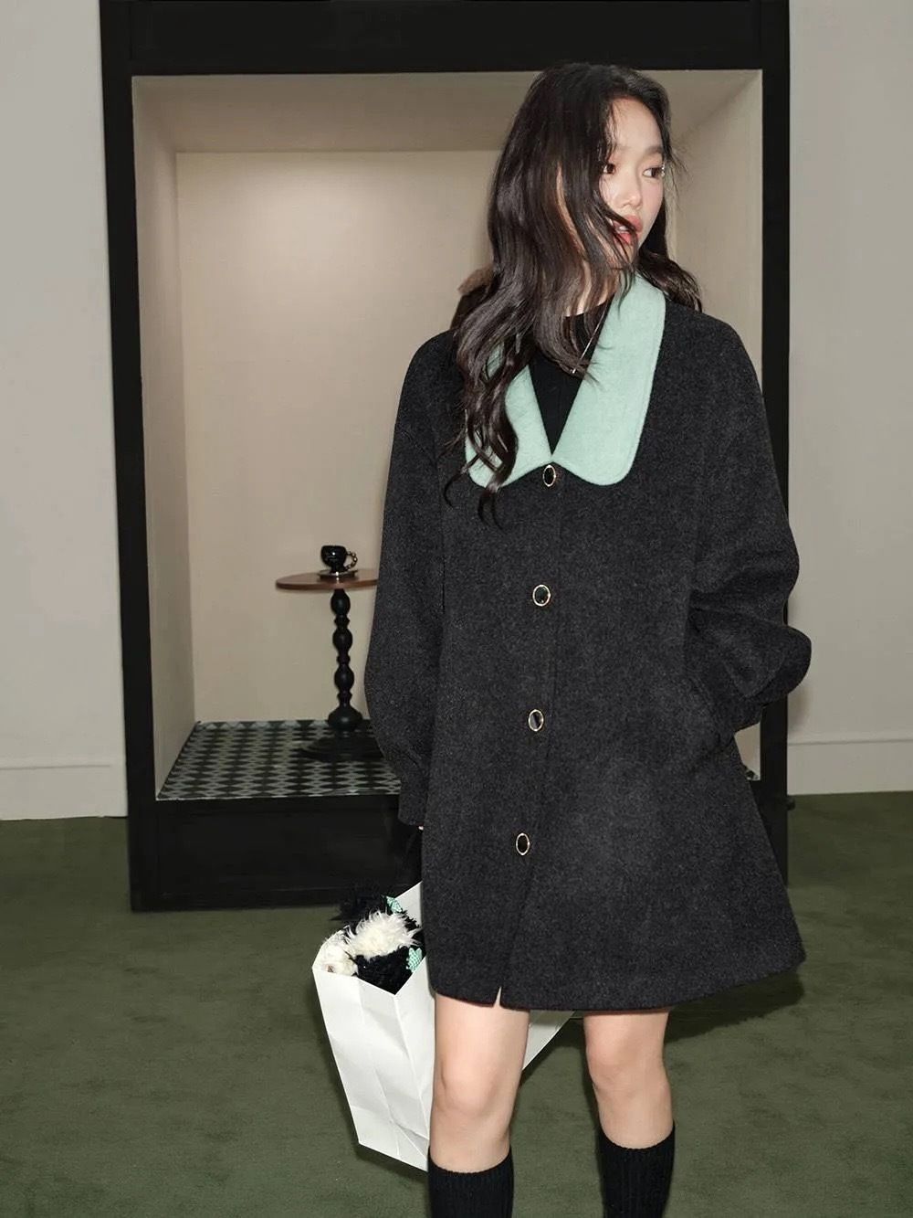 直営品【KUOSE】韓国ブランド コート 関税込 (KUOSE/コート