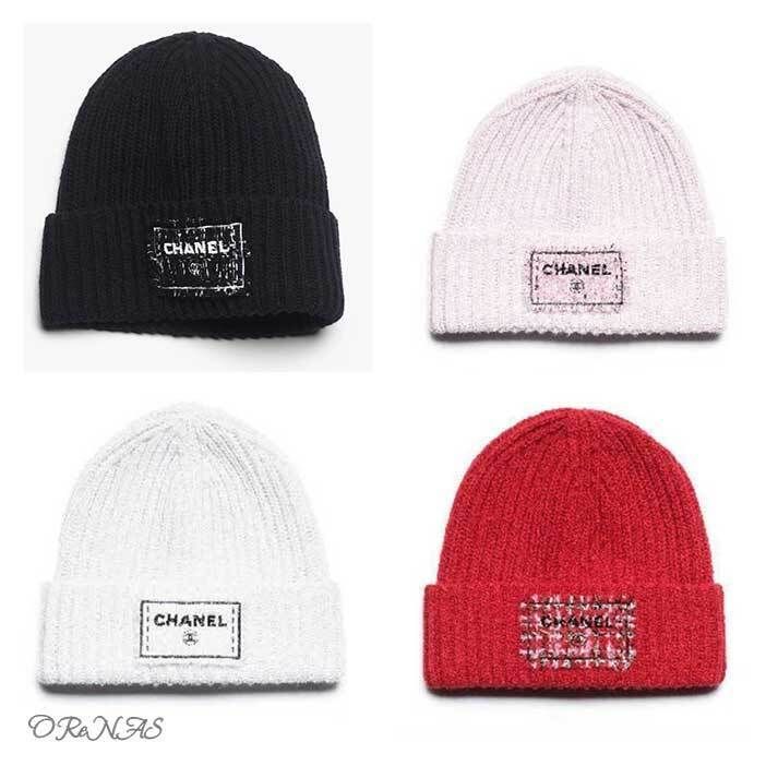 カジュアルに映えるロゴデザイン】CHANEL 2025AW ニット帽 (CHANEL