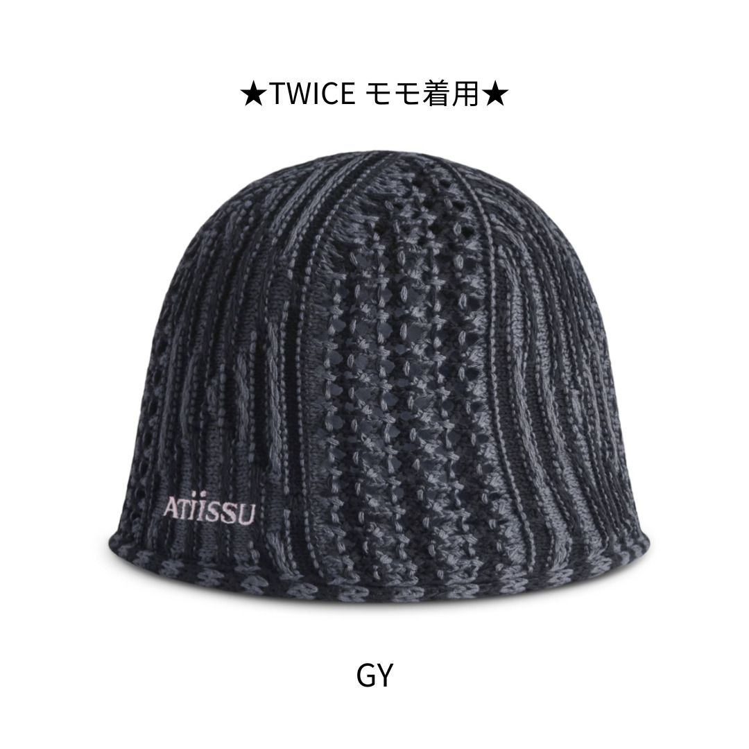 ATiiSSU】TWICE モモ着用 Squeeze Bucket Hat 3色［韓国人気