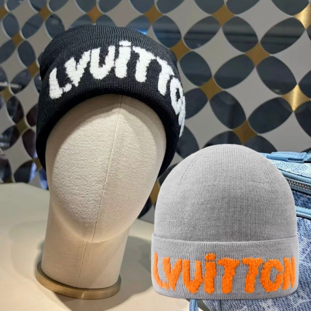 ルイヴィトン】ビーニー・モノグラム ブラスト ニット帽 (Louis