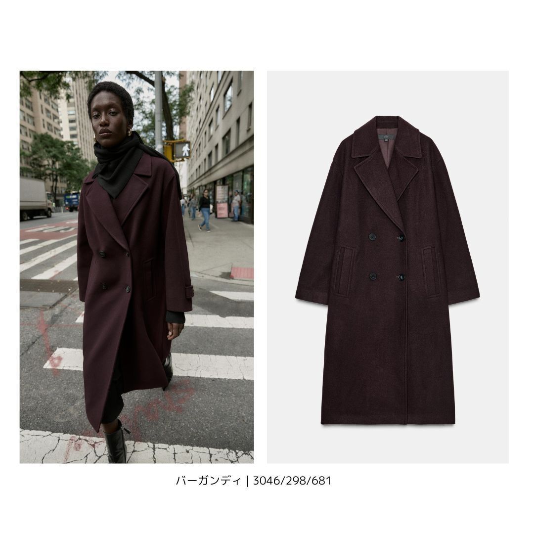 ZARA】ソフトオーバーサイズコート 3046/298 (ZARA/コート) 124466454